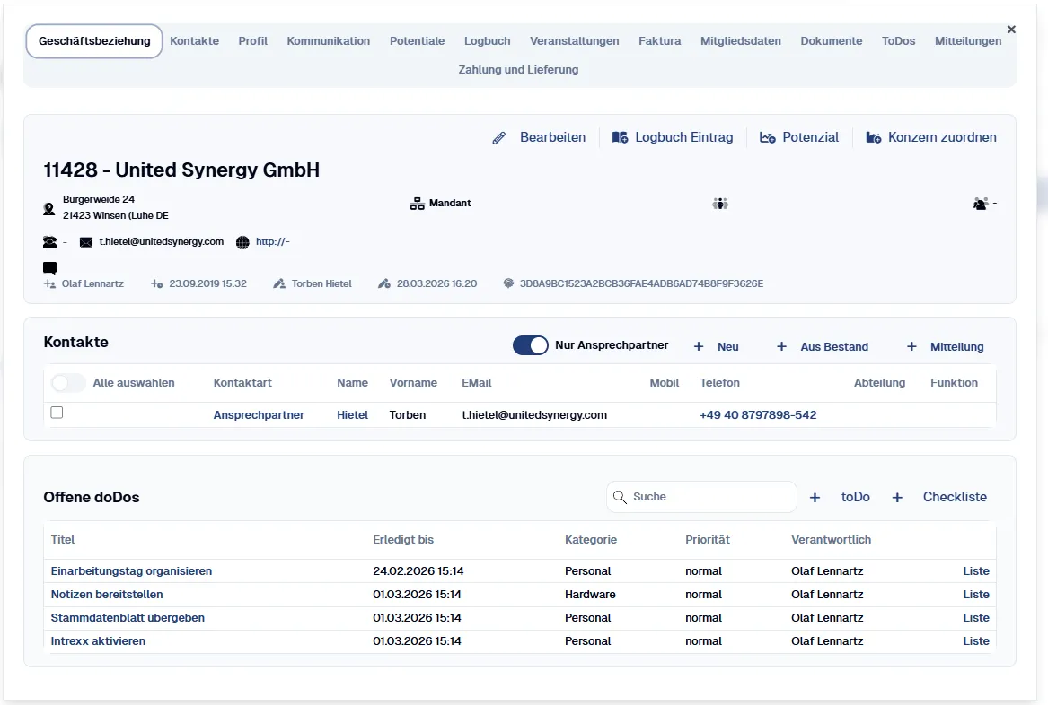 SalesSyn — Screenshot