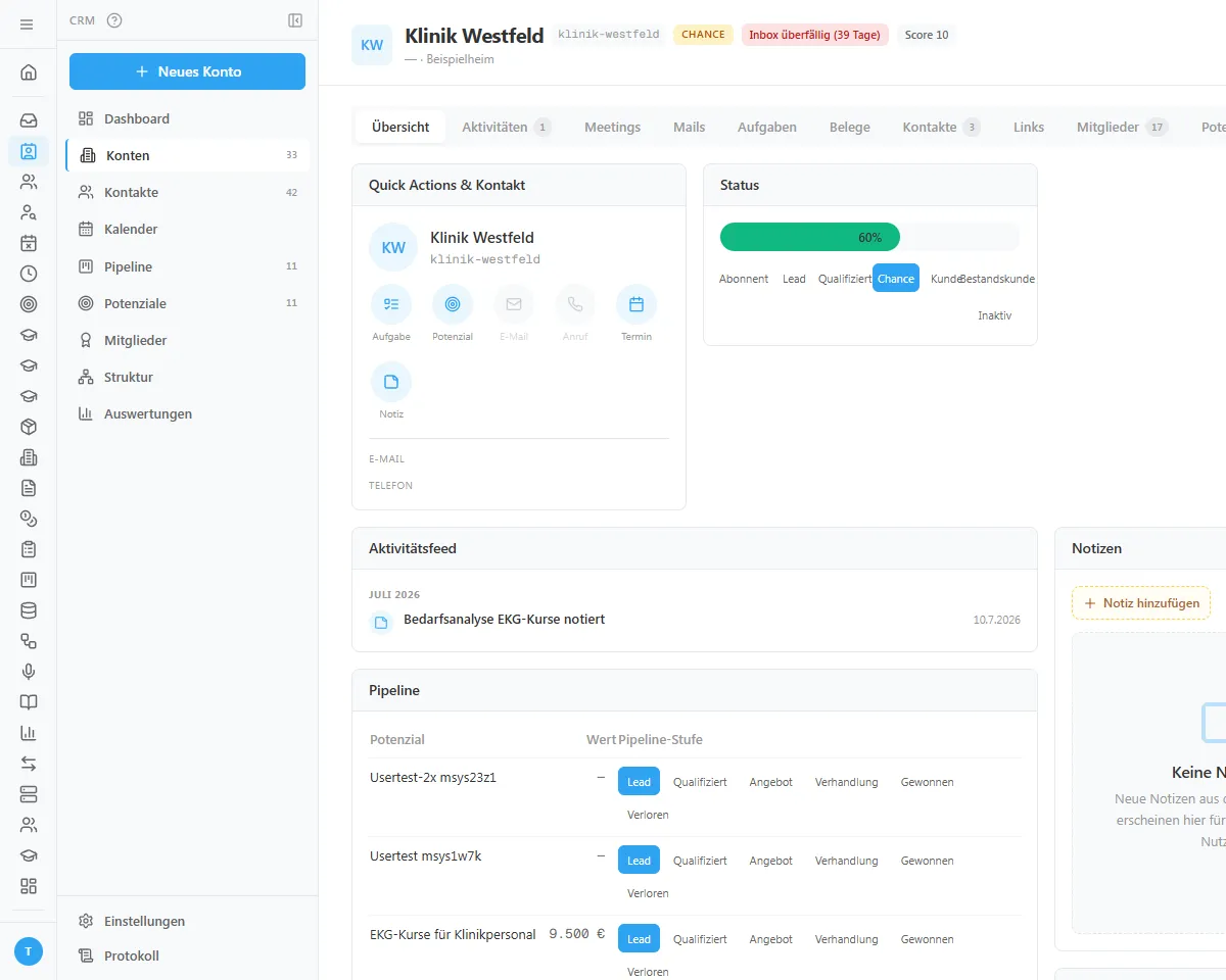 SalesSyn. Screenshot